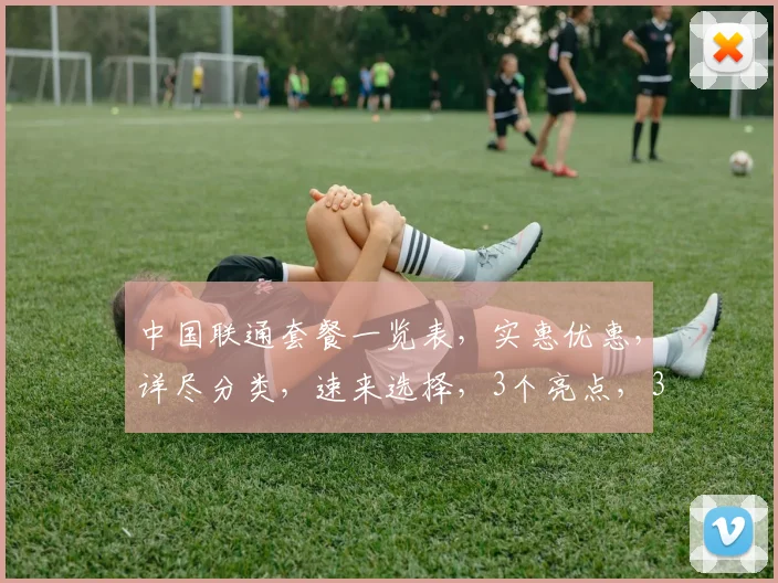 中国联通套餐一览表，实惠优惠，详尽分类，速来选择，3个亮点，3个惊喜，3个必看